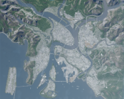 A view of the metropolis from above